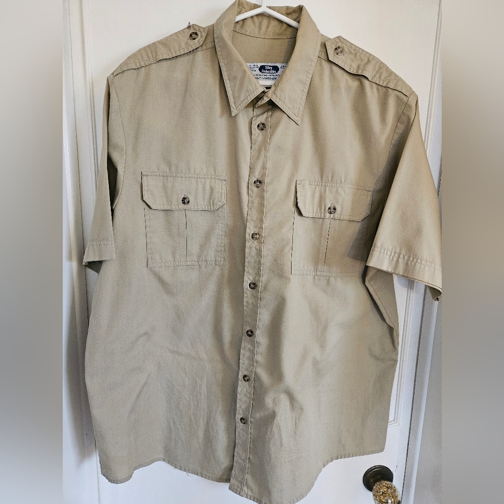 Vintage Tilley Shortsleeve Button-Up Shirt